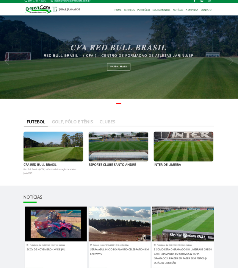 GREENCARE E TAPIA GRAMADOS